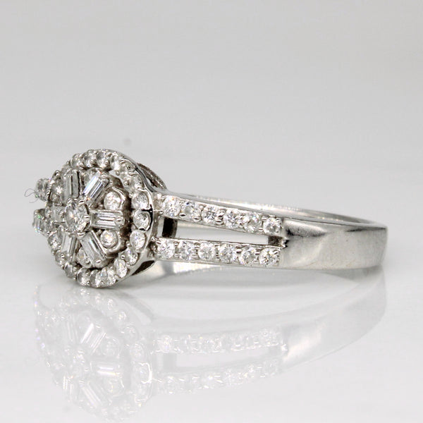 Diamond Cluster Ring | 0.57ctw | SZ 10 |