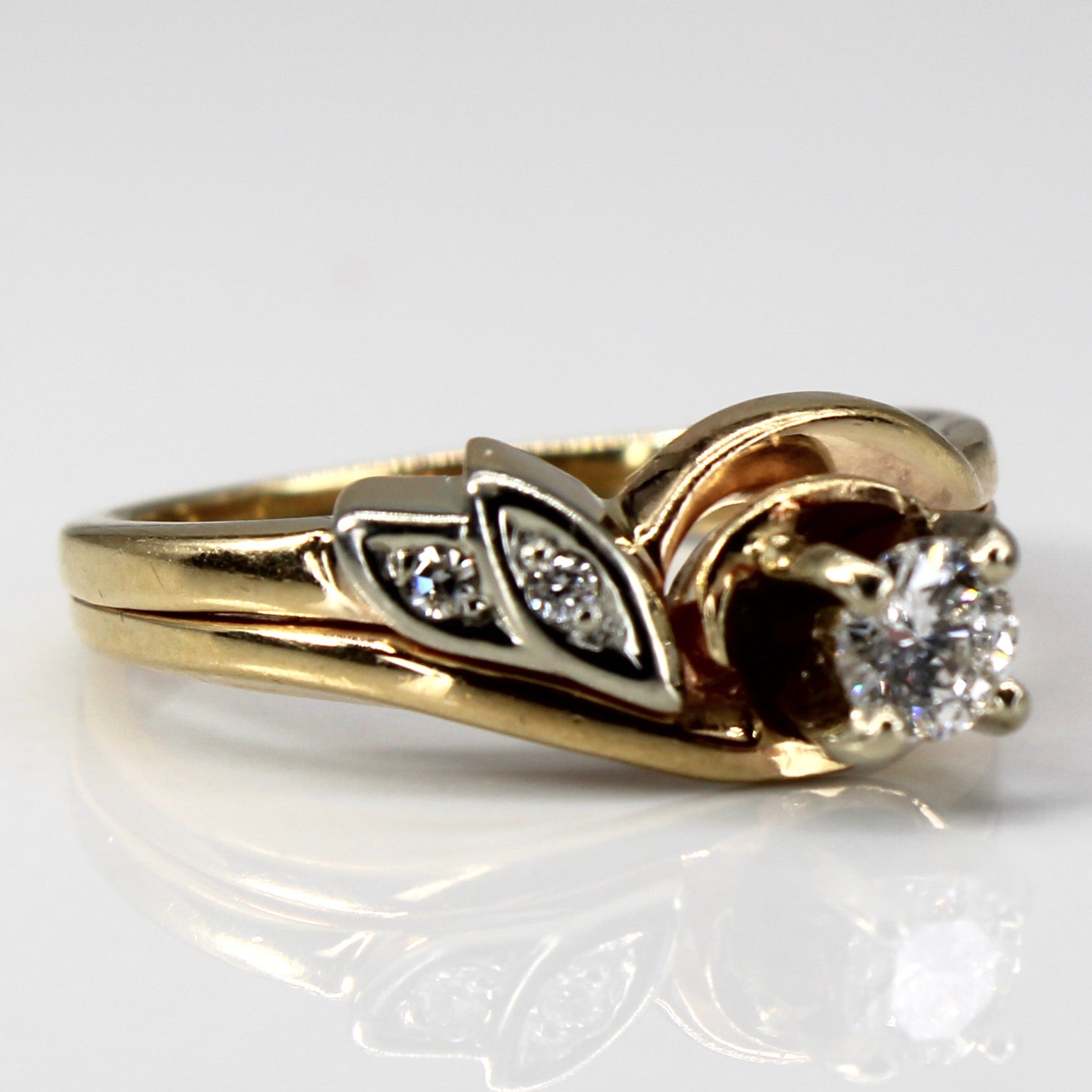 Bypass Diamond Ring | 0.26ct | SZ 6.5 |