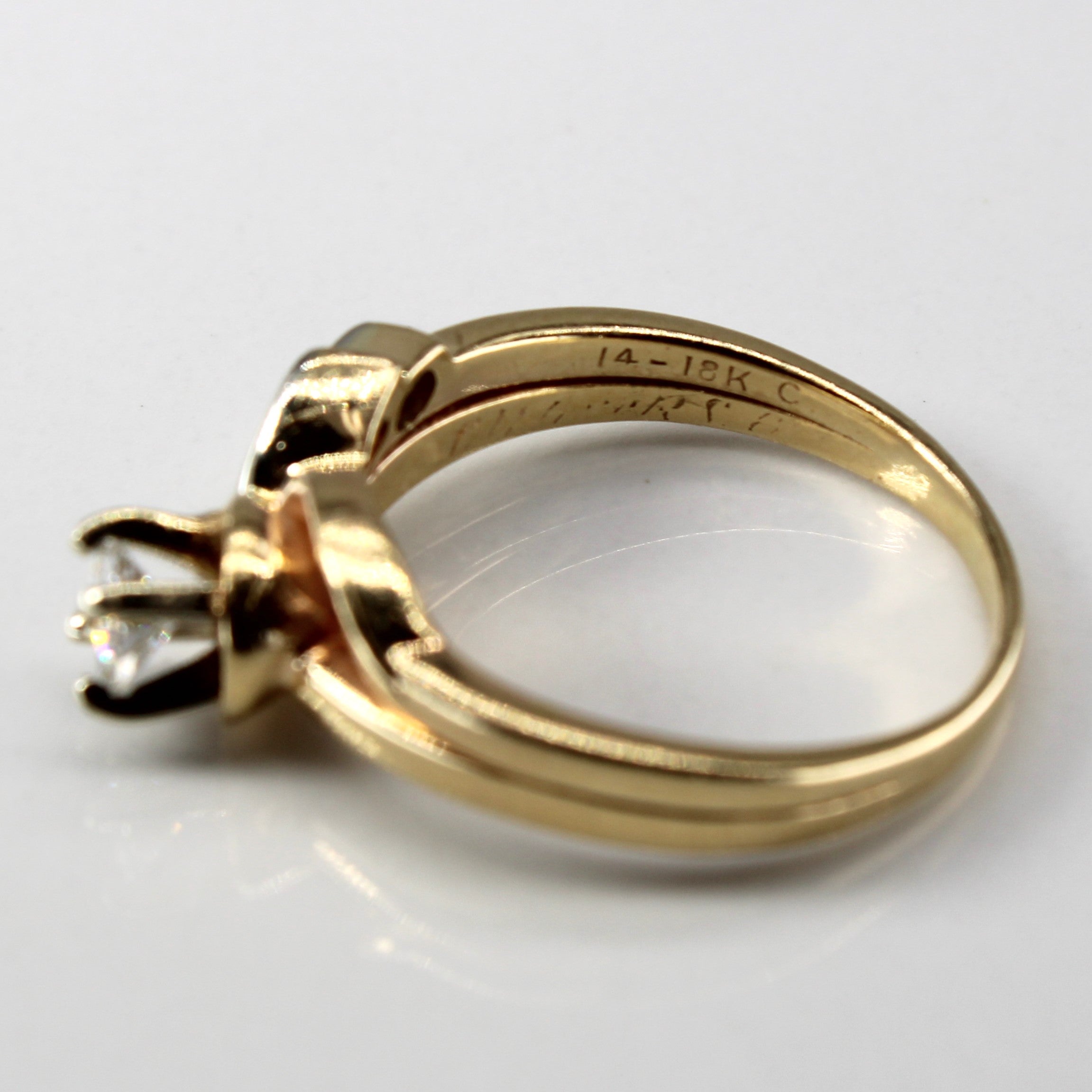 Bypass Diamond Ring | 0.26ct | SZ 6.5 |