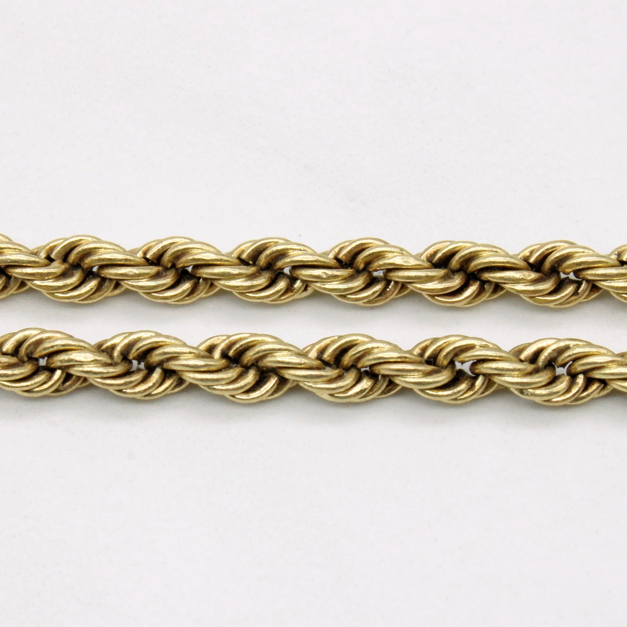 10k Yellow Gold Rope Chain | 18