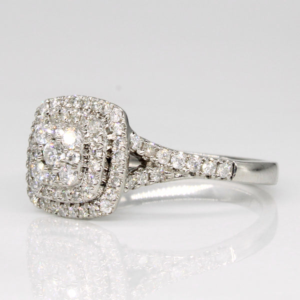 Diamond Cluster Ring | 0.50ctw | SZ 5.75 |