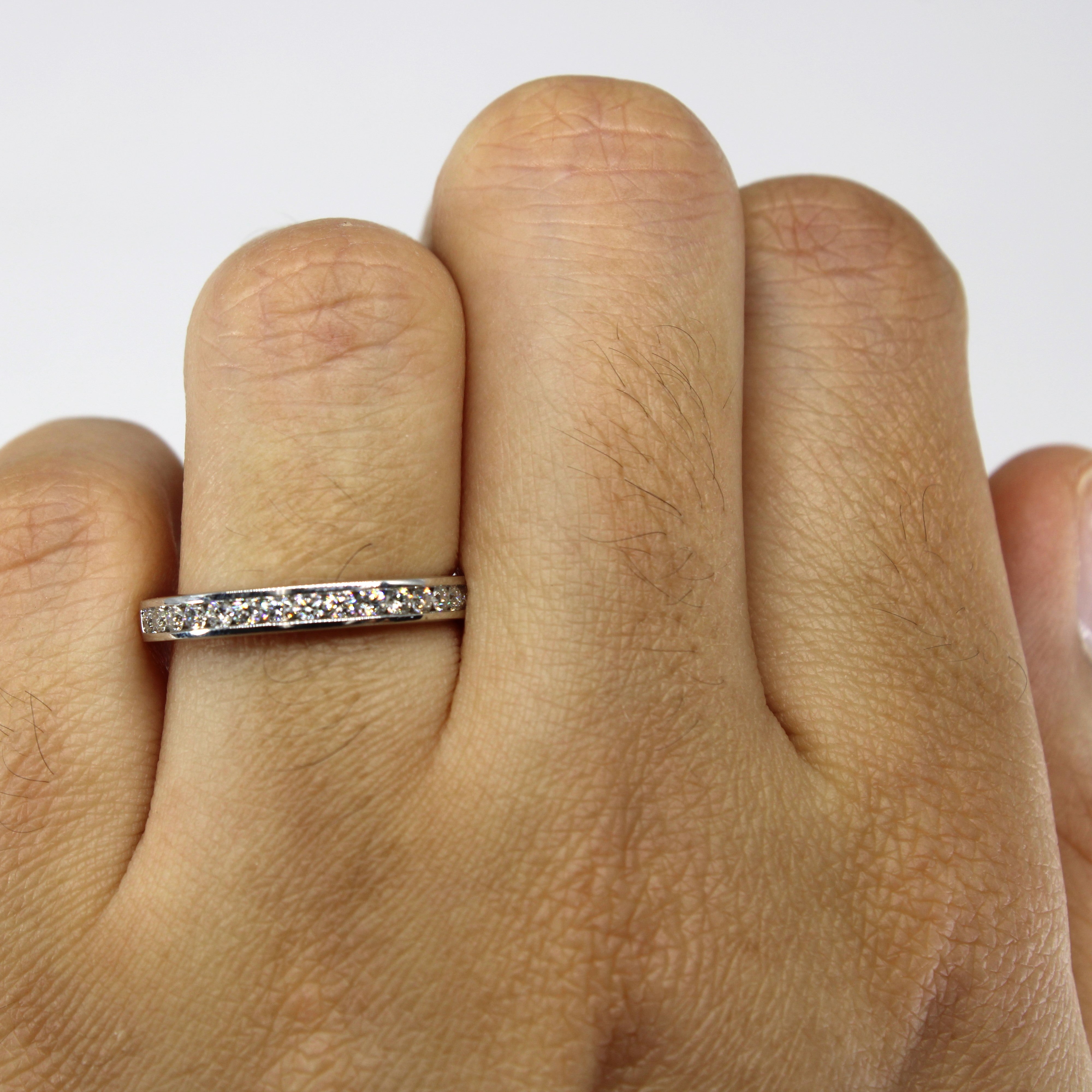 Channel Set Diamond Band | 0.32ctw | SZ 6 |