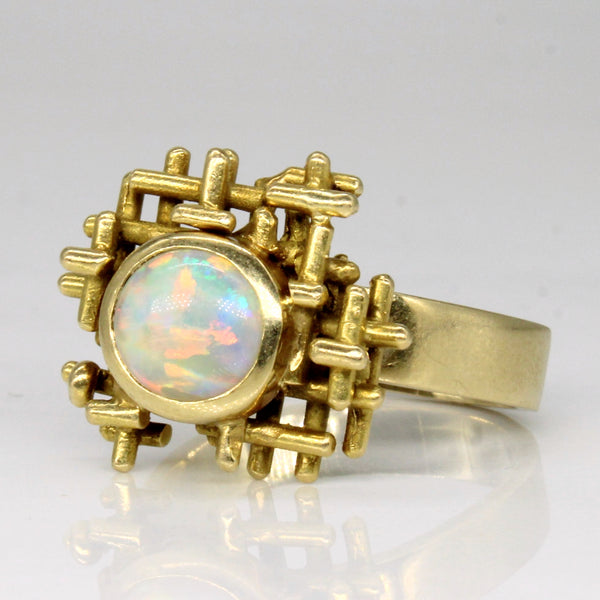 Opal Abstract Ring | 0.50ct | SZ 6.25 |