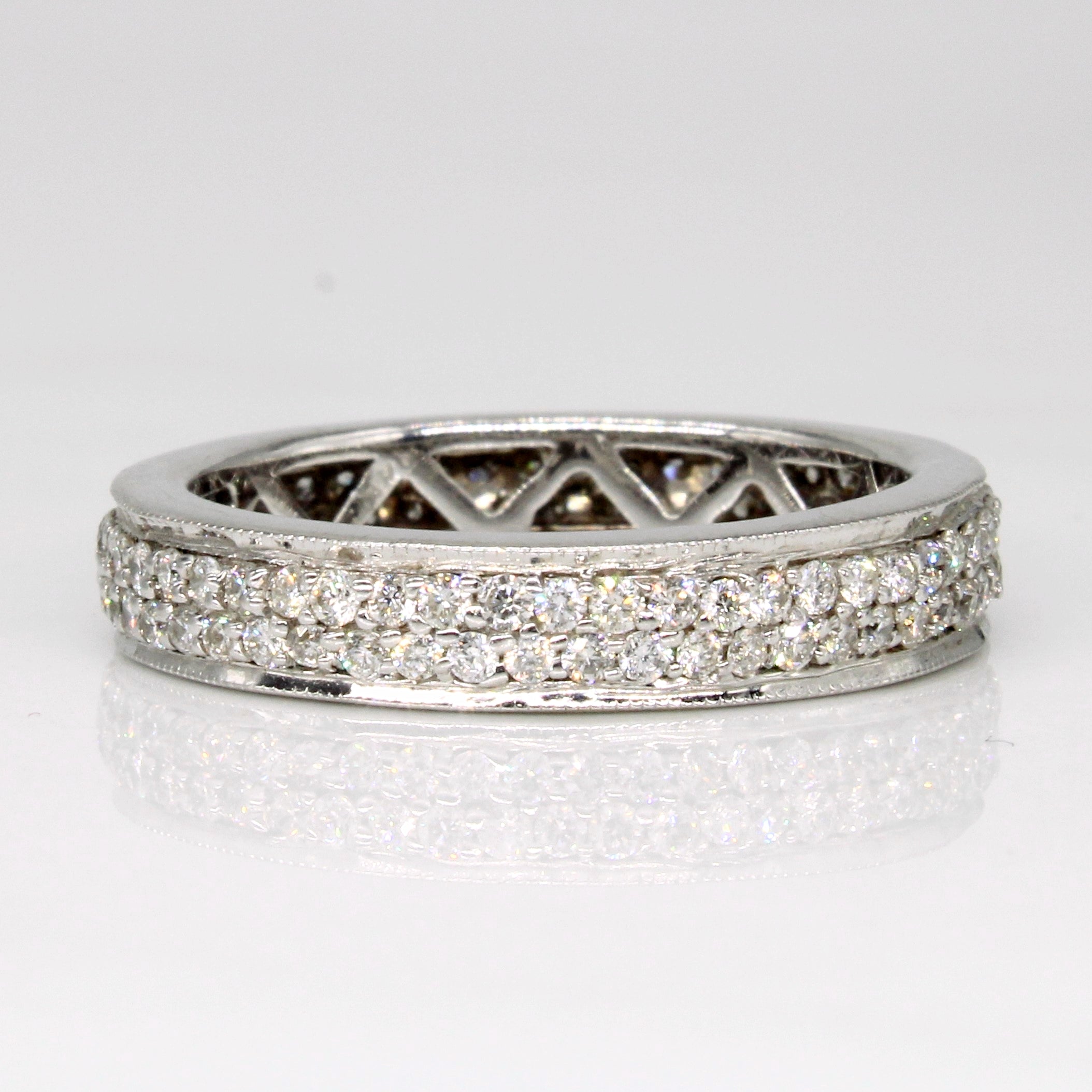 Diamond Eternity Ring | 1.11ctw | SZ 9 |