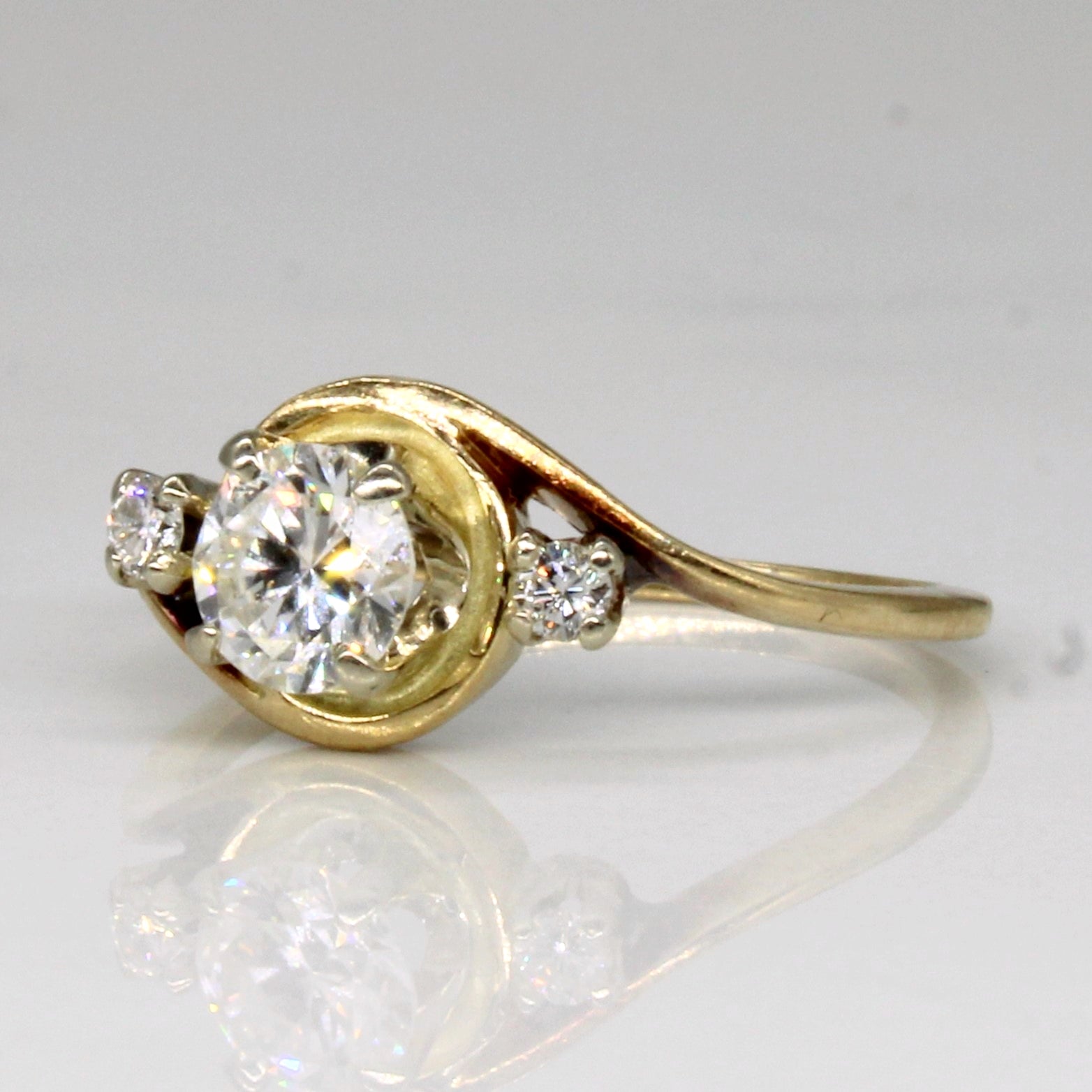 Diamond Engagement Ring | 0.46ctw | SZ 3.5 |