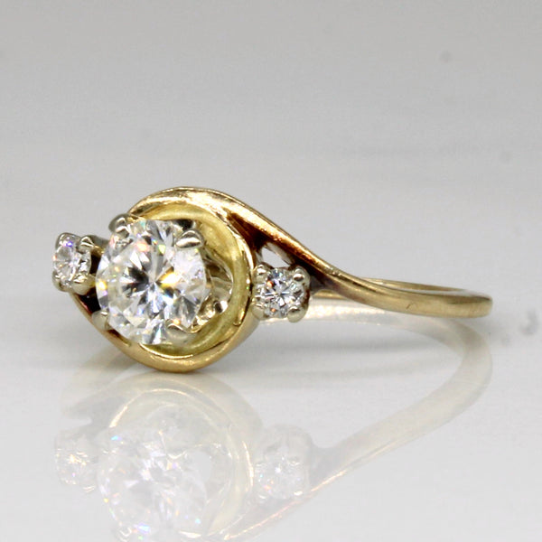 Diamond Engagement Ring | 0.46ctw | SZ 3.5 |