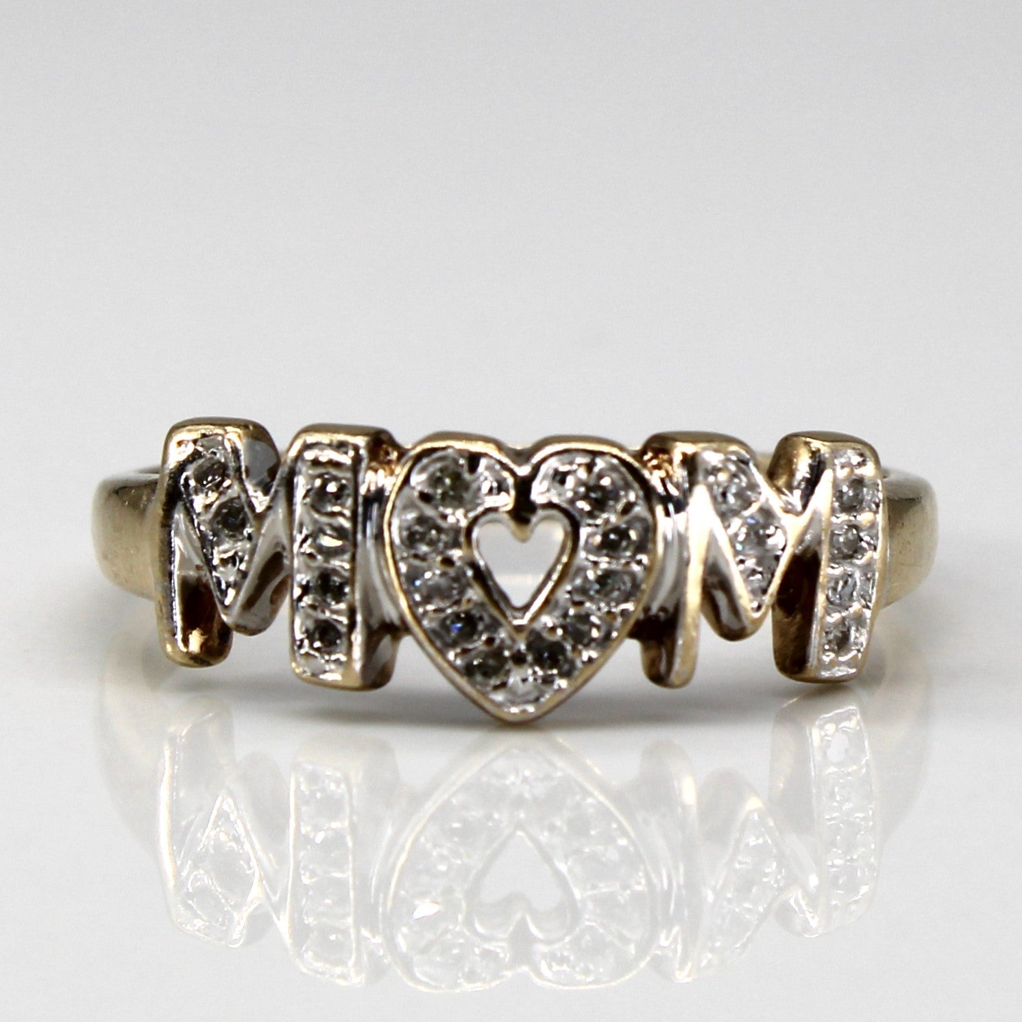 Bague Maman Diamant | 0,10 ct | Taille 7 |