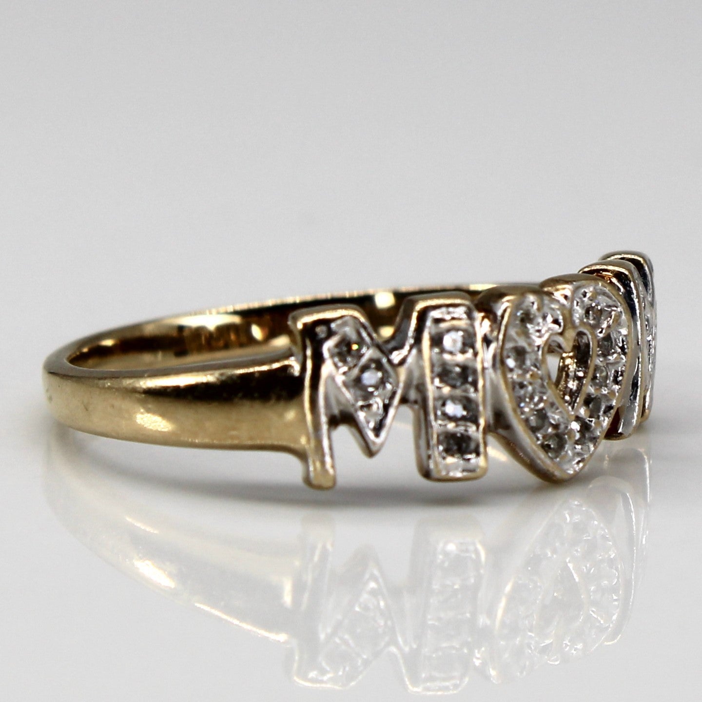 Bague Maman Diamant | 0,10 ct | Taille 7 |