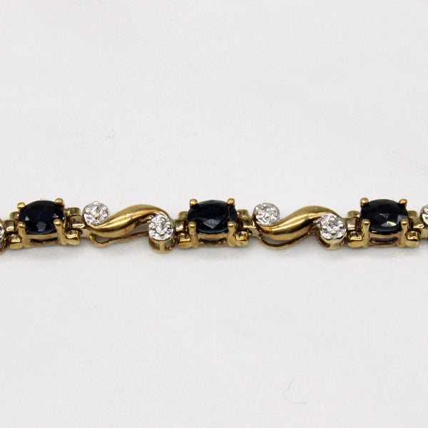 Sapphire & Diamond Bracelet | 2.42ctw | 7