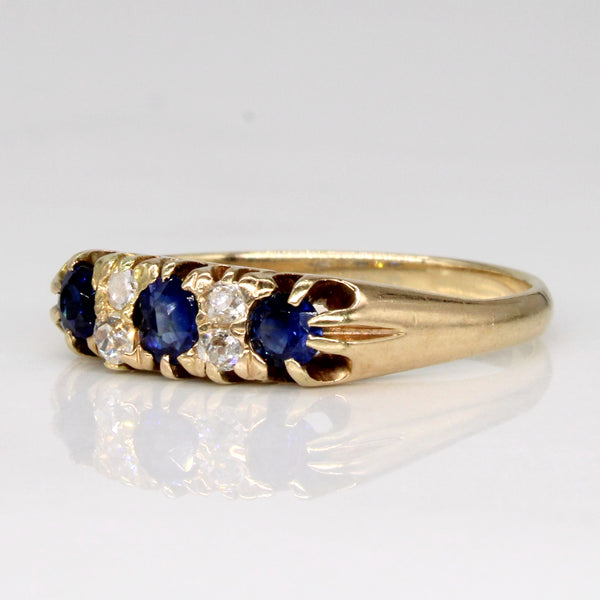 Sapphire & Diamond Ring | 0.36ctw, 0.12ctw | SZ 6.75 |