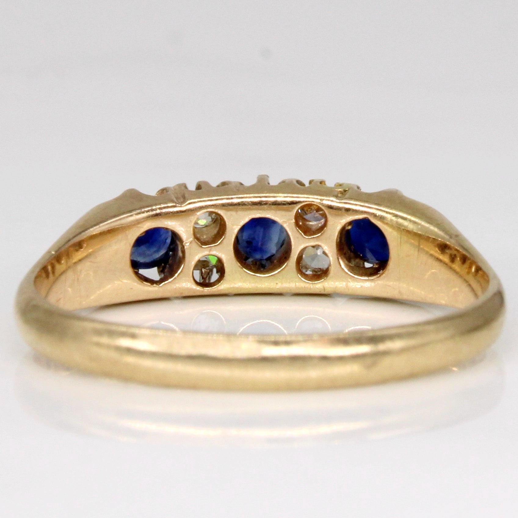 Sapphire & Diamond Ring | 0.36ctw, 0.12ctw | SZ 6.75 |