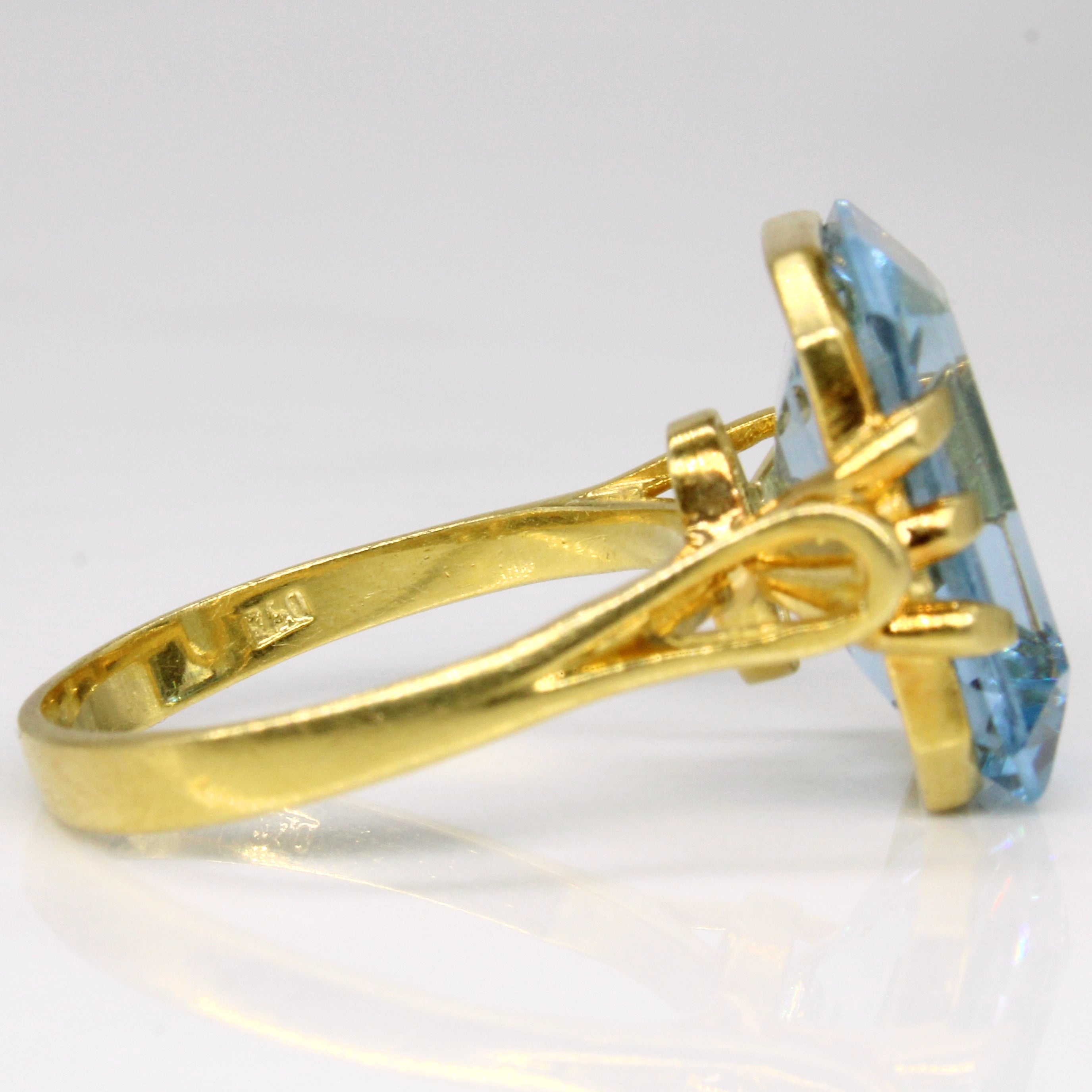 Synthetic Spinel Cocktail Ring | 10.60ct | SZ 8 |