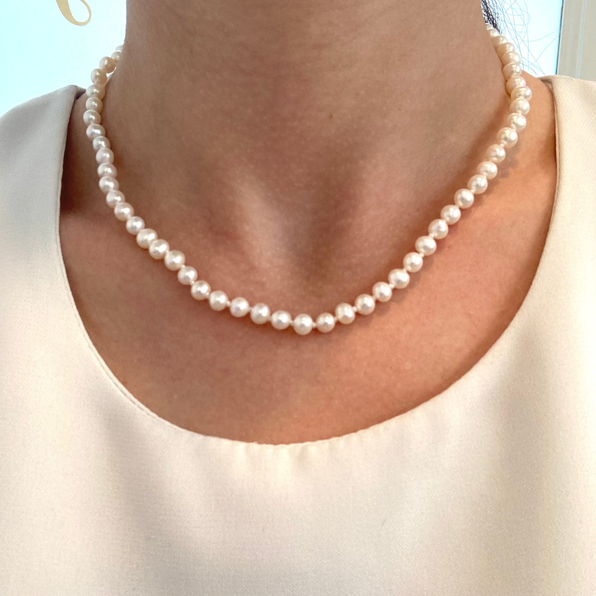 Bespoke' Panache Pearl Necklace | 16