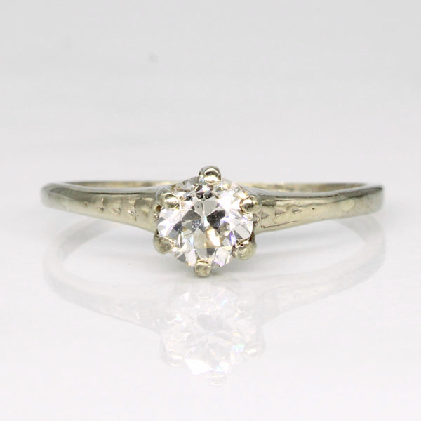 High Set Diamond Ring | 0.38ct | SZ 6.25 |