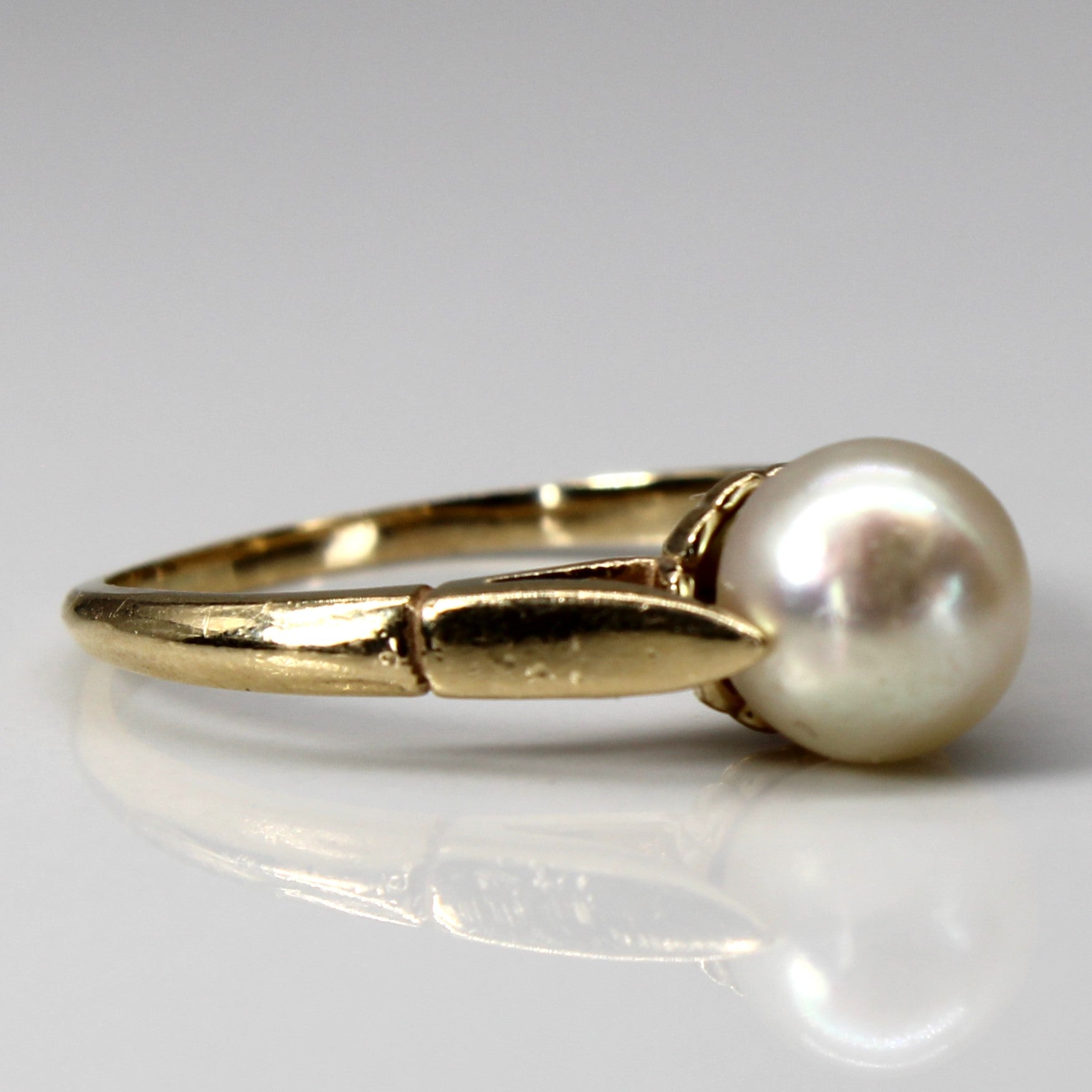 High Set Pearl Ring | SZ 7.5 |