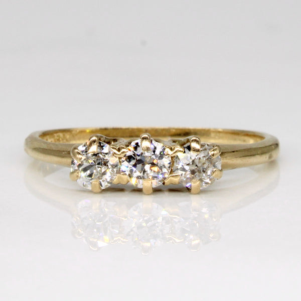 Old European Cut Diamond Ring | 0.51ctw | SZ 7.25 |