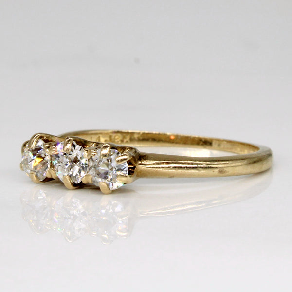 Old European Cut Diamond Ring | 0.51ctw | SZ 7.25 |