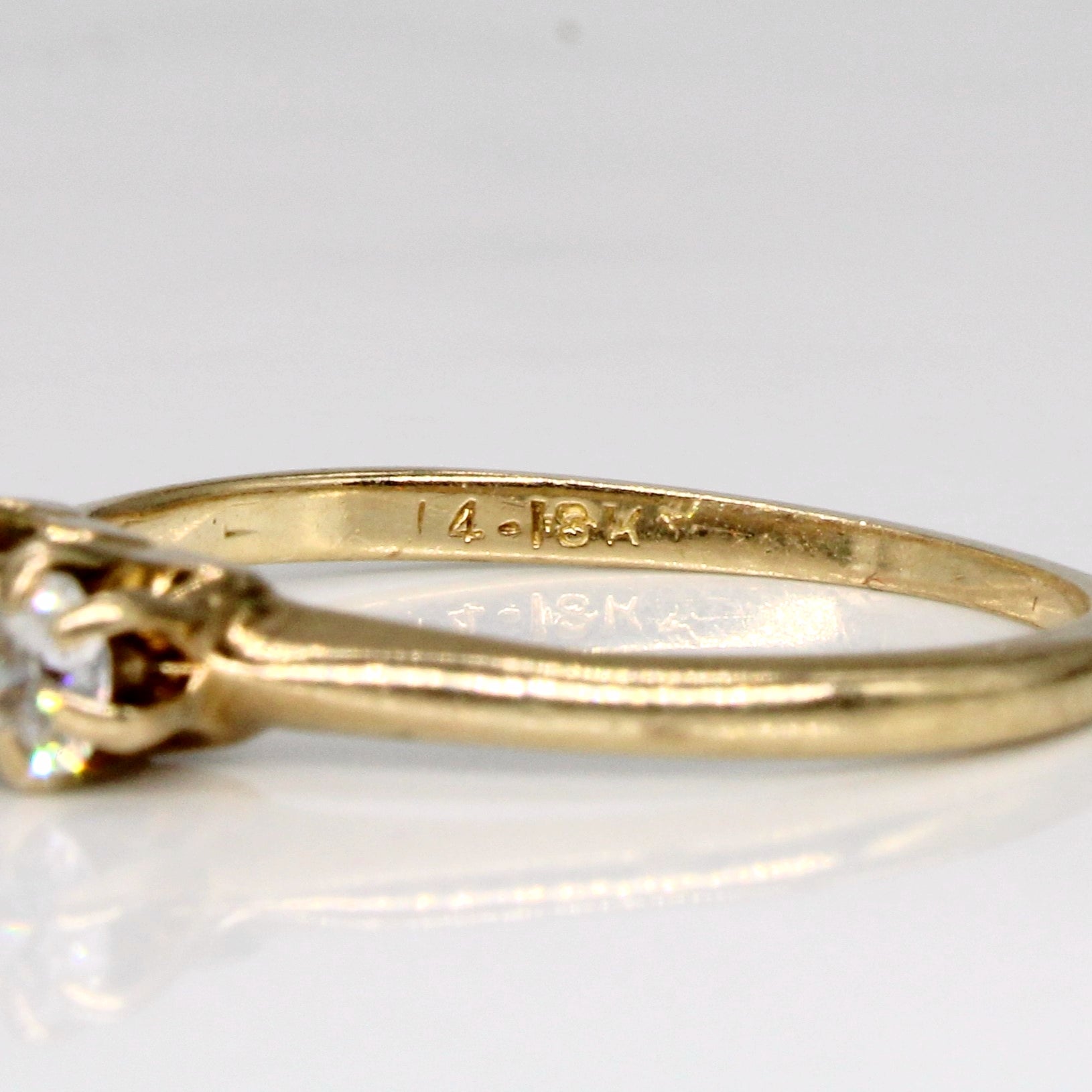 Old European Cut Diamond Ring | 0.51ctw | SZ 7.25 |