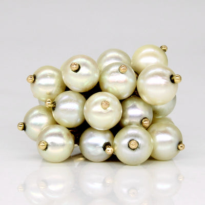 Pearl Charm Ring | SZ 6.5 |