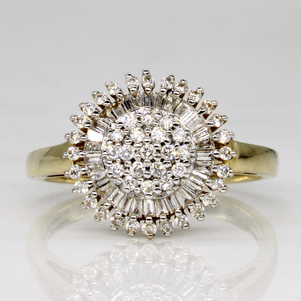 Diamond Cocktail Ring | 0.52ctw | SZ 8.25 |