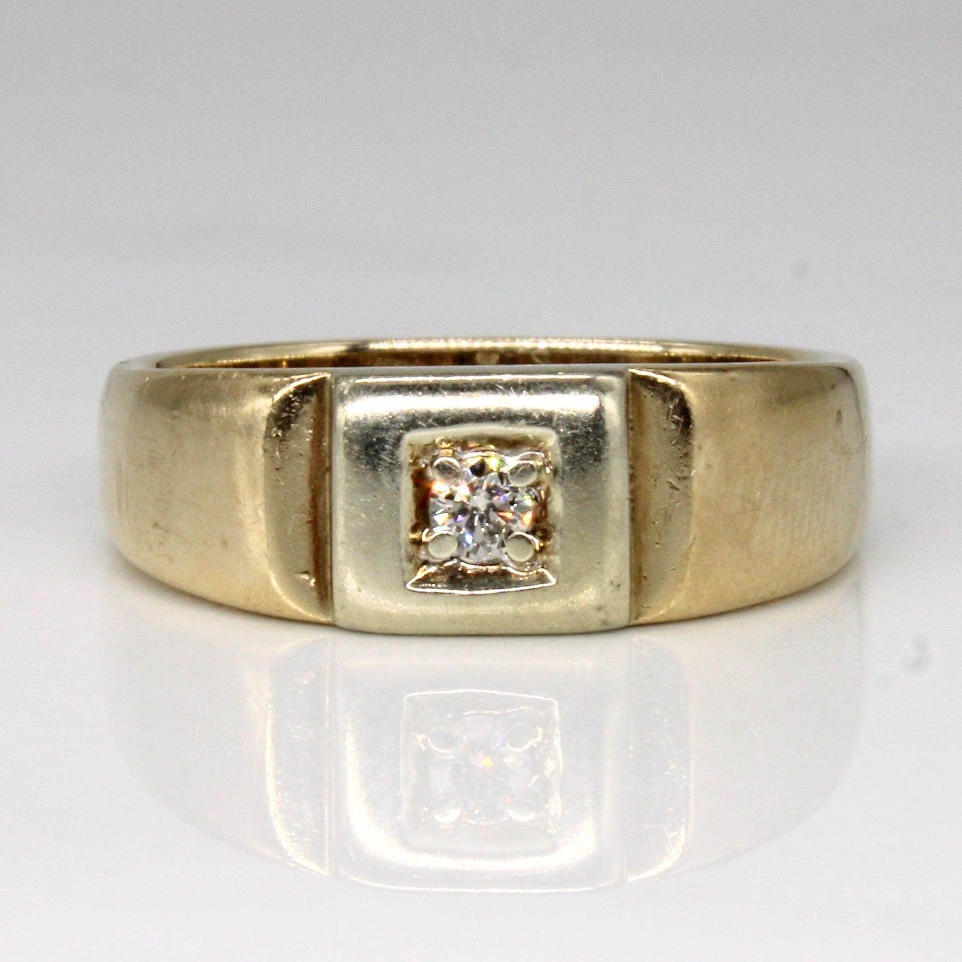 Single Stone Diamond Ring | 0.07ct | SZ 8.25 |