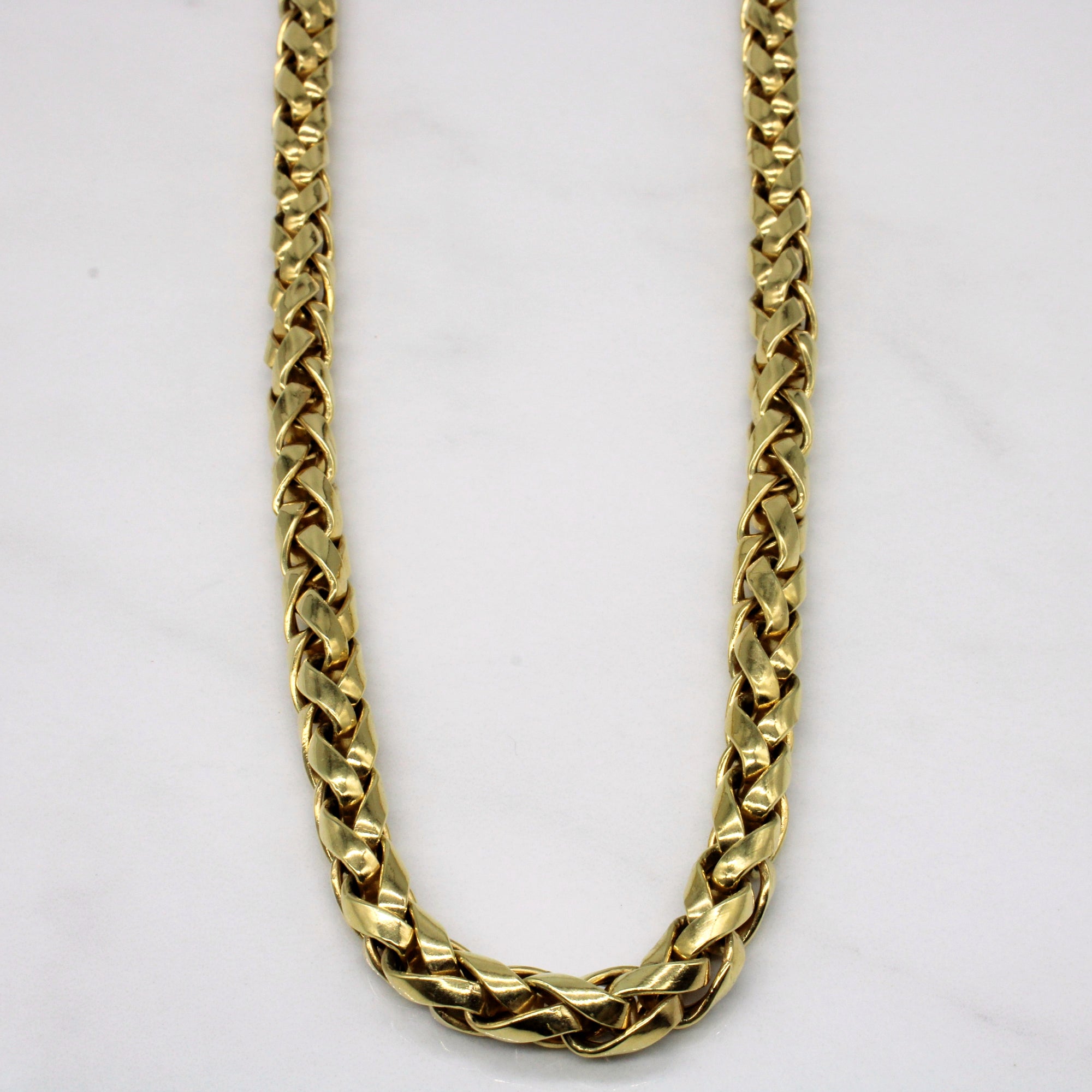14k Yellow Gold Necklace | 19