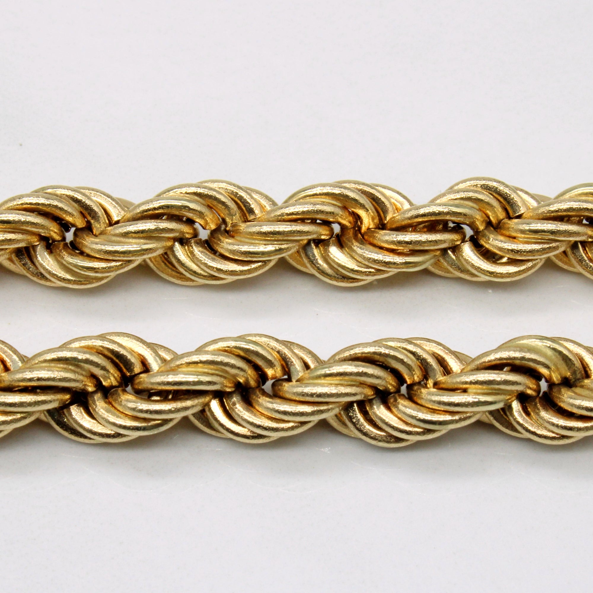 14k Yellow Gold Rope Chain | 32