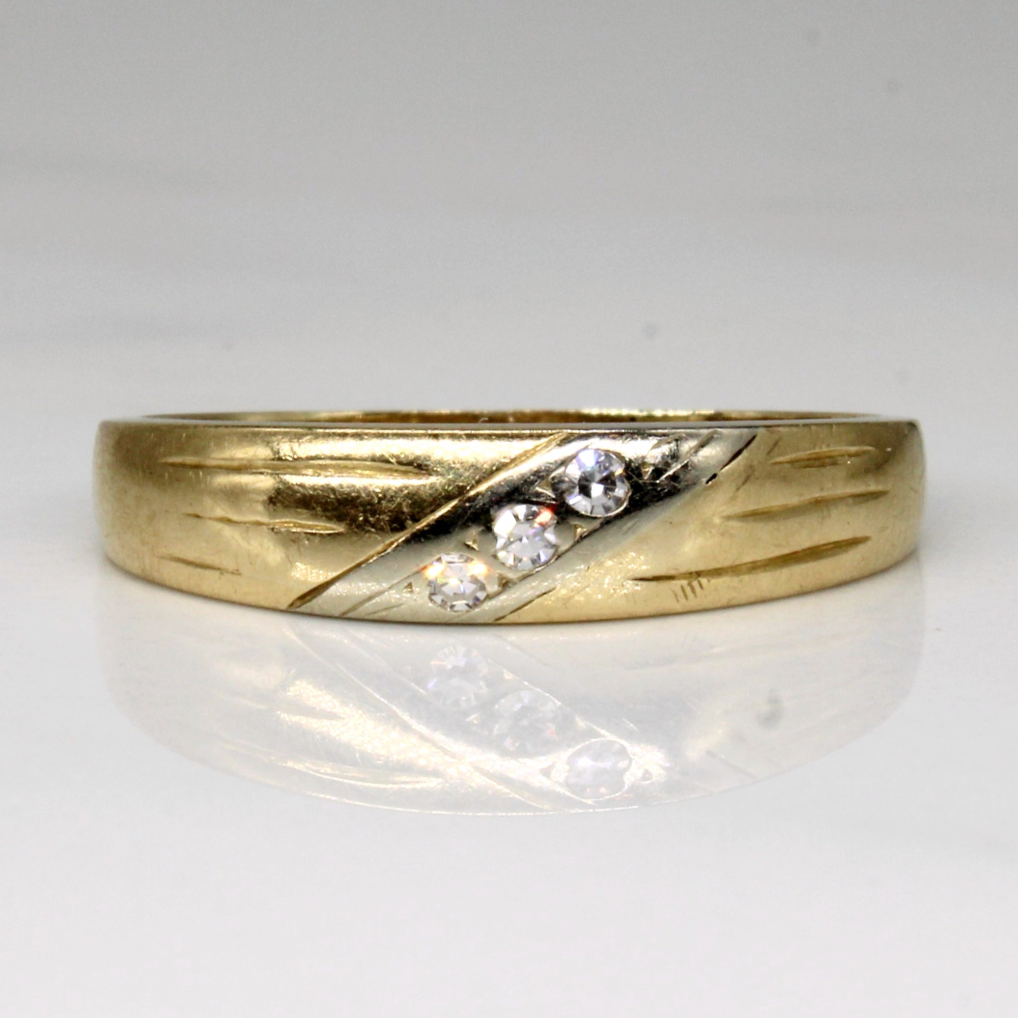 Diamond Waterfall Ring | 0.05ctw | SZ 9 |