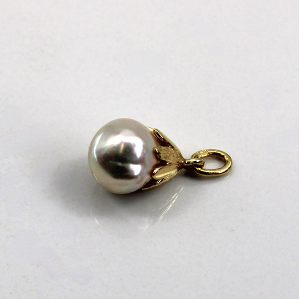 Baroque Pearl Drop Pendant