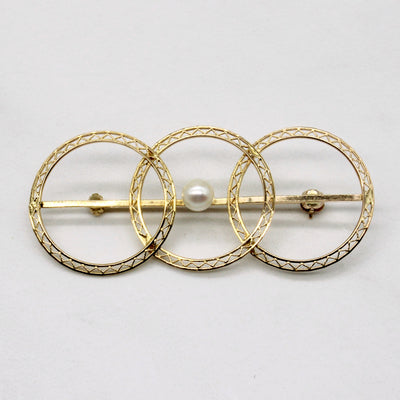 Pearl Brooch