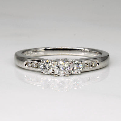 Diamond Engagement Ring | 0.32ctw | SZ 6.75 |
