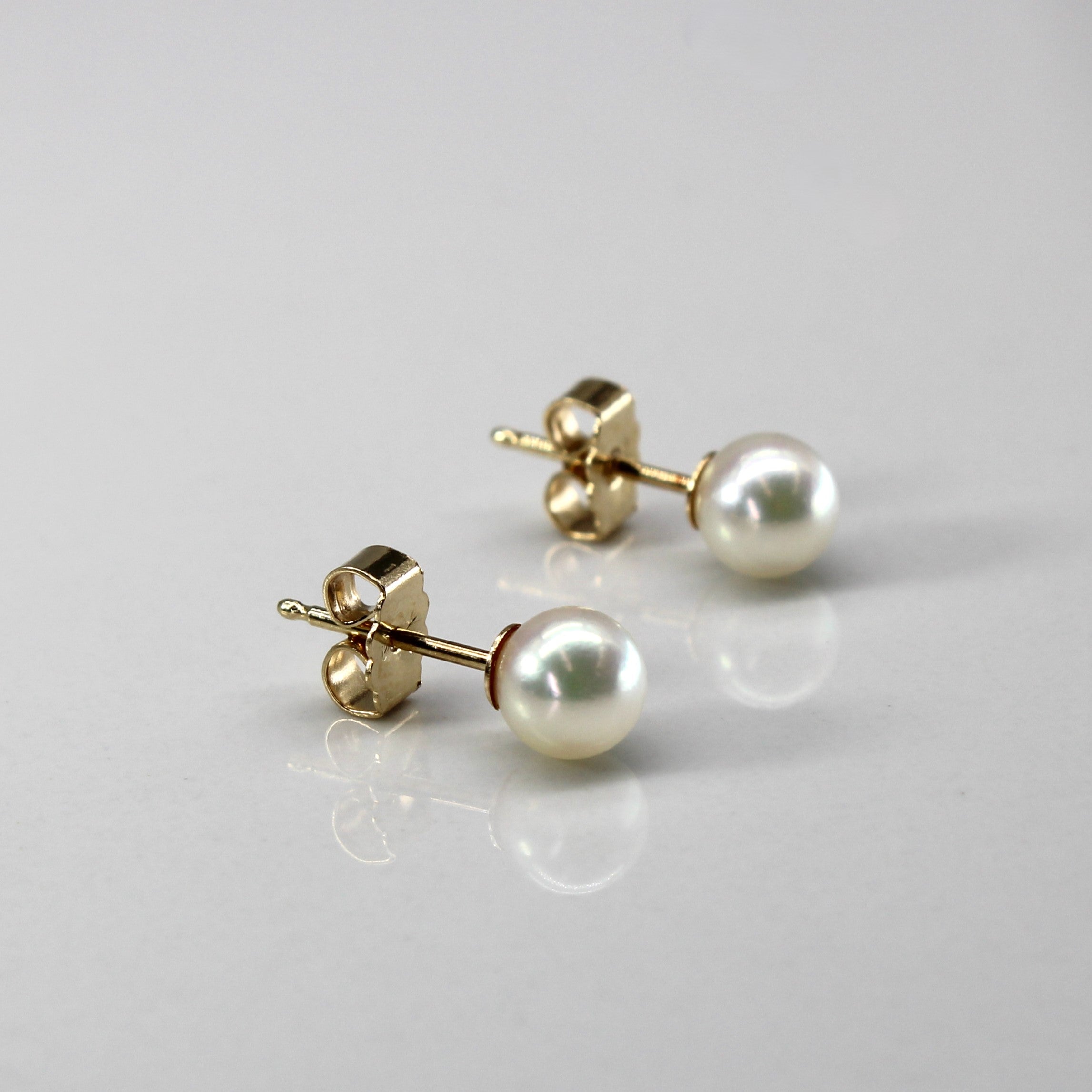 Pearl Stud Earrings