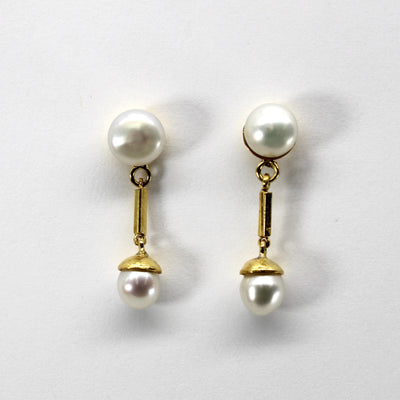 Pearl Dangle Earrings