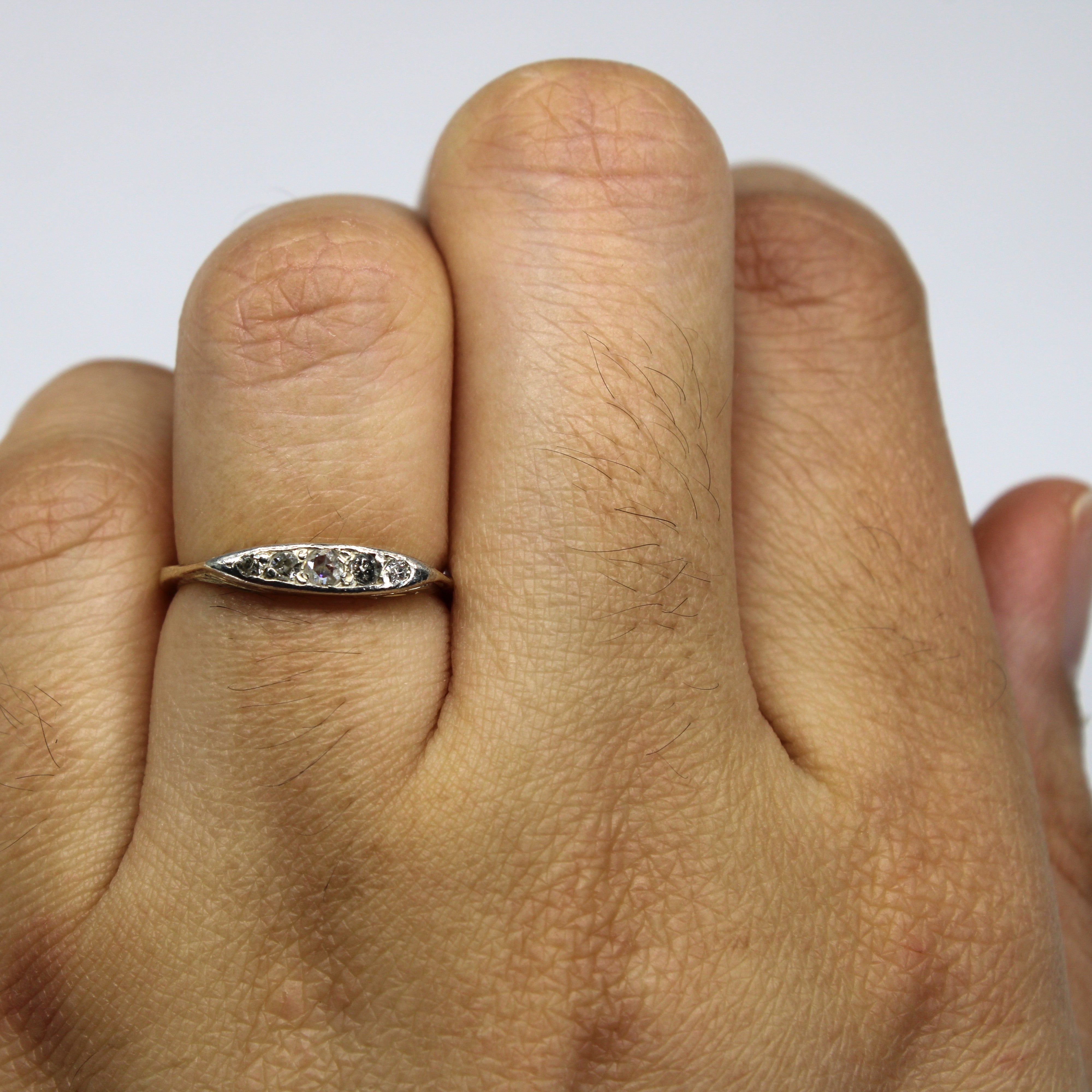 Five Stone Diamond Ring | SZ 4.75 |