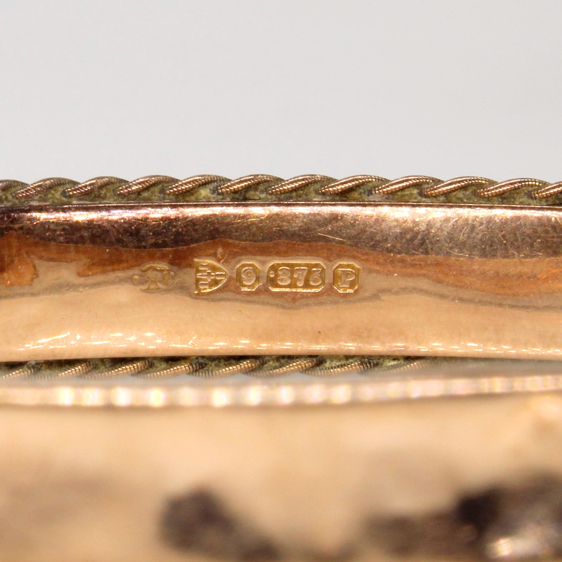 1899 Chester Hallmarked Antique Cut  Sapphire & Rose Cut Diamond Bracelet | 0.15ctw, 0.02ctw | 6.5" |