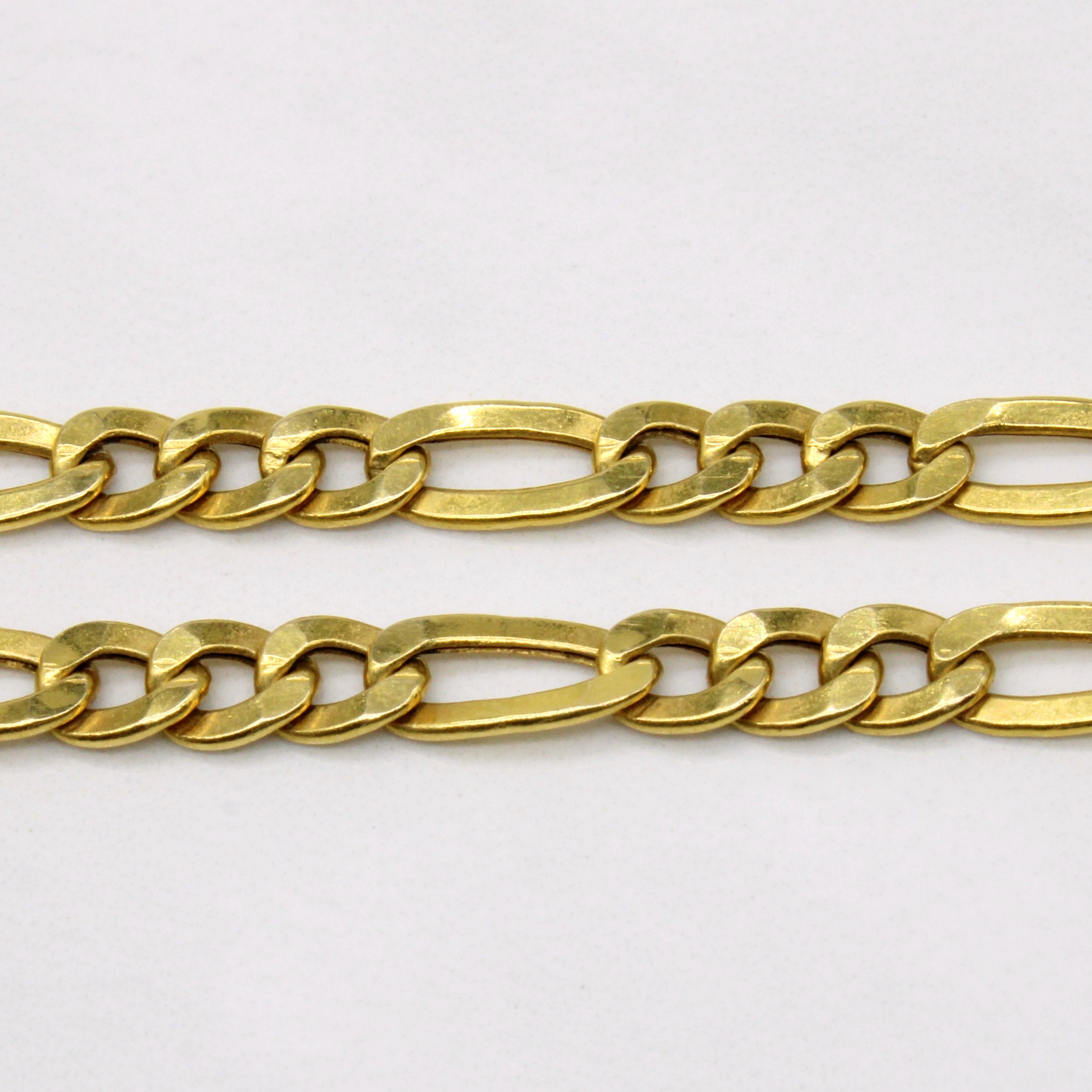 18k Yellow Gold Figarucci Chain | 20" |