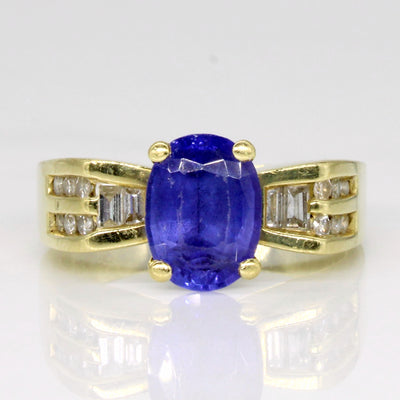 Tanzanite & Diamond Cocktail Ring | 1.20ct, 0.24ctw | SZ 6.5 |