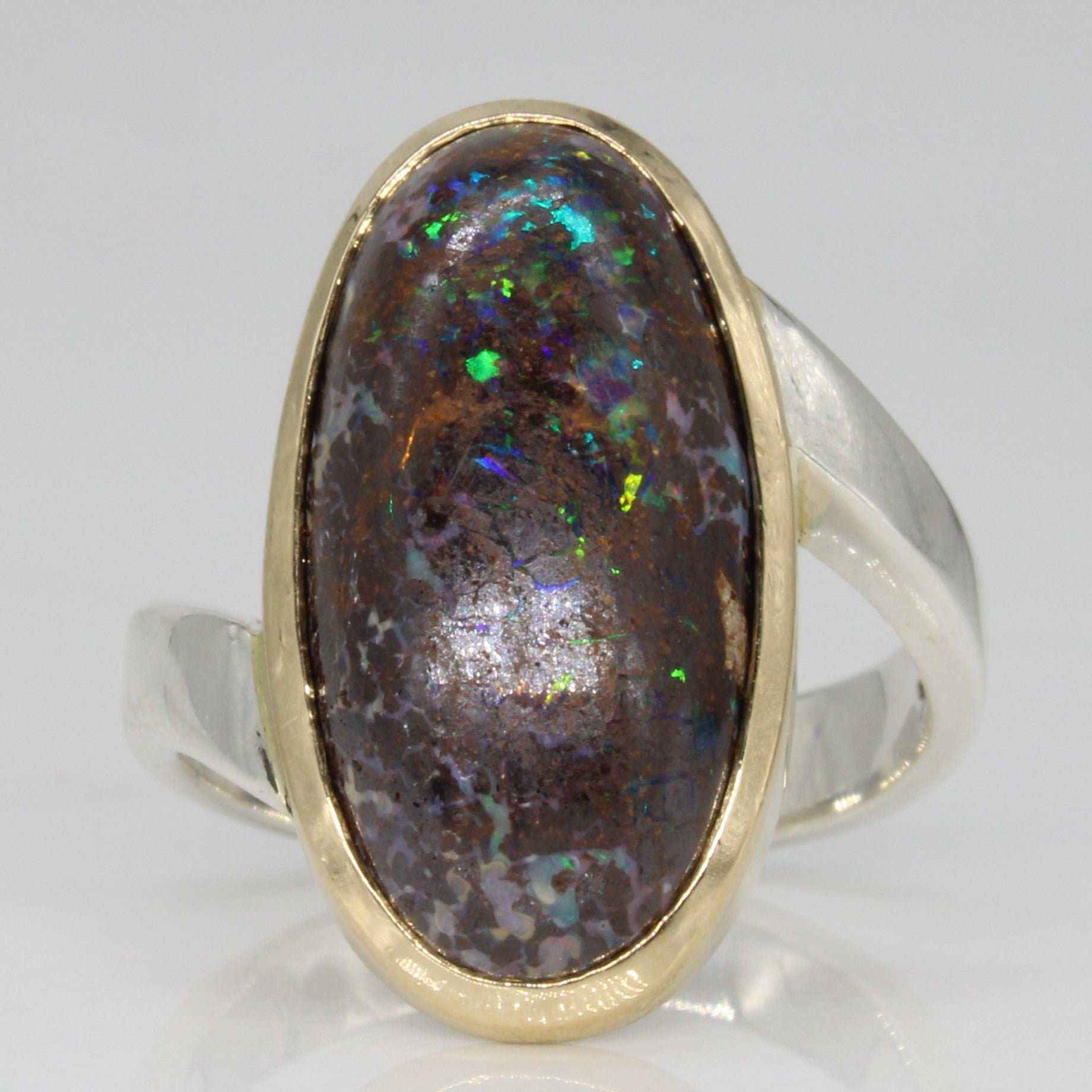 Potch Opal Cocktail Ring | 5.65ct | SZ 6 |