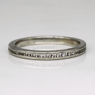 Channel Set Diamond Eternity Ring | 0.37ctw | SZ 5.25 |