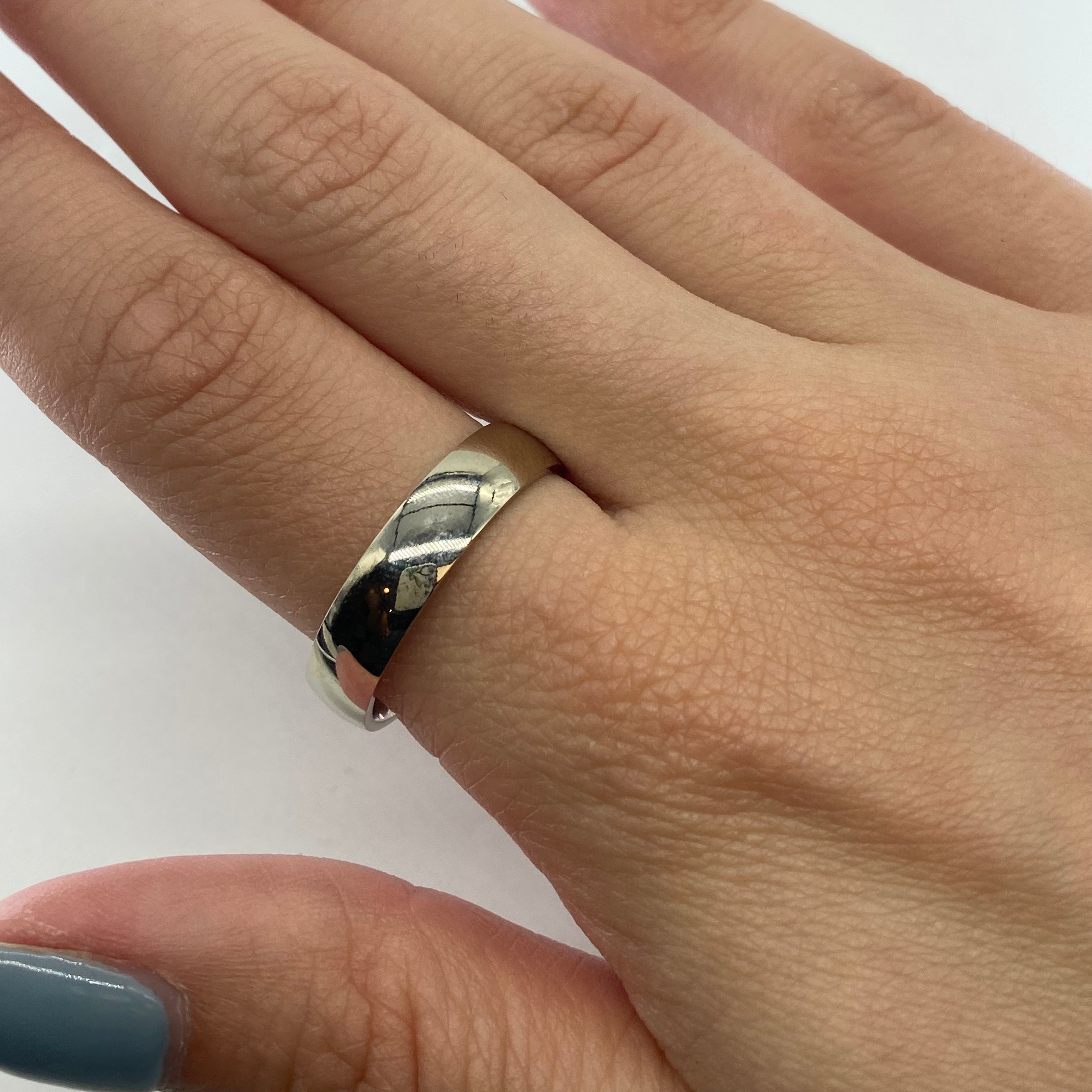 '100 Ways' 14k Classic White Gold Band |