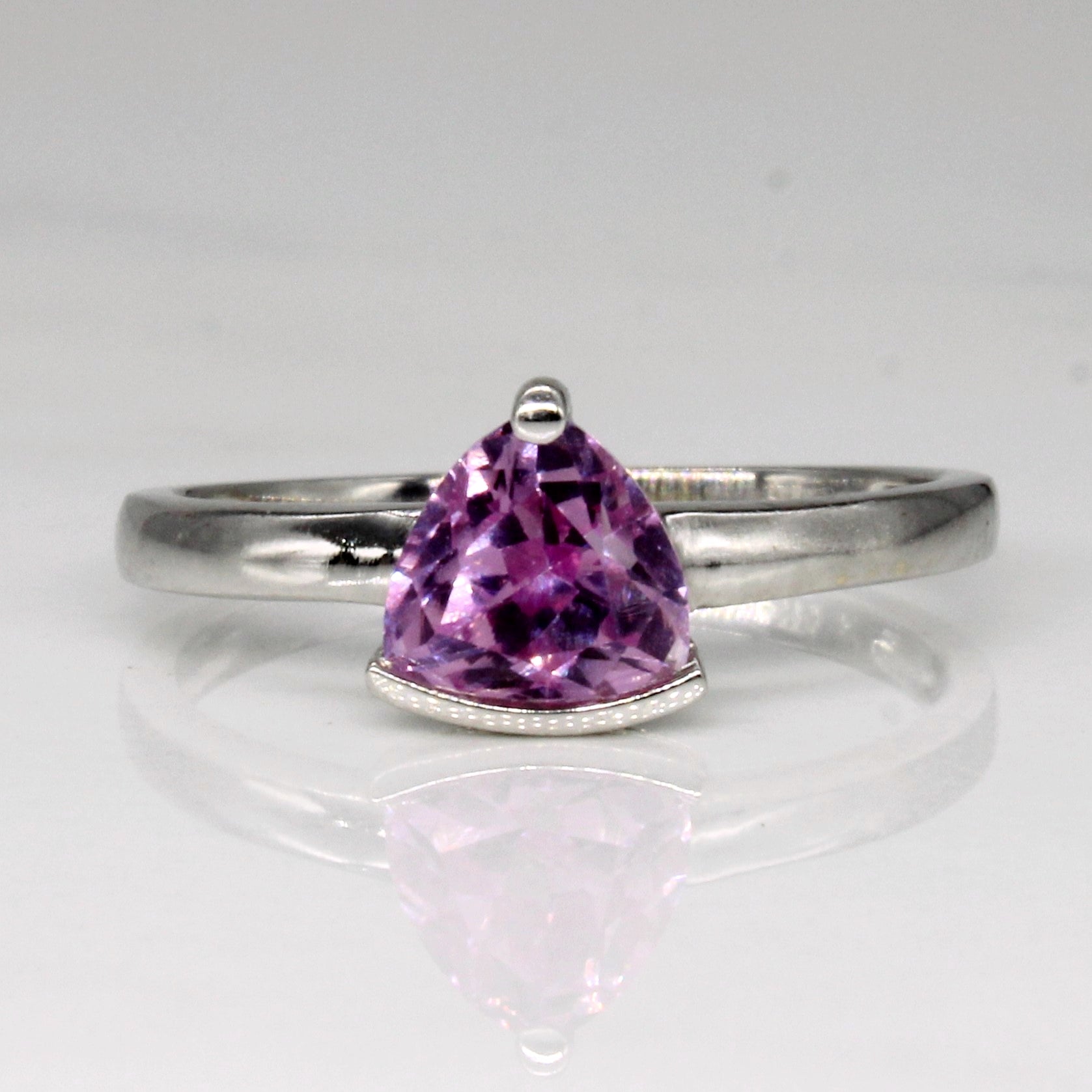 Synthetic Pink Sapphire Ring | 1.00ct | SZ 5.25 |