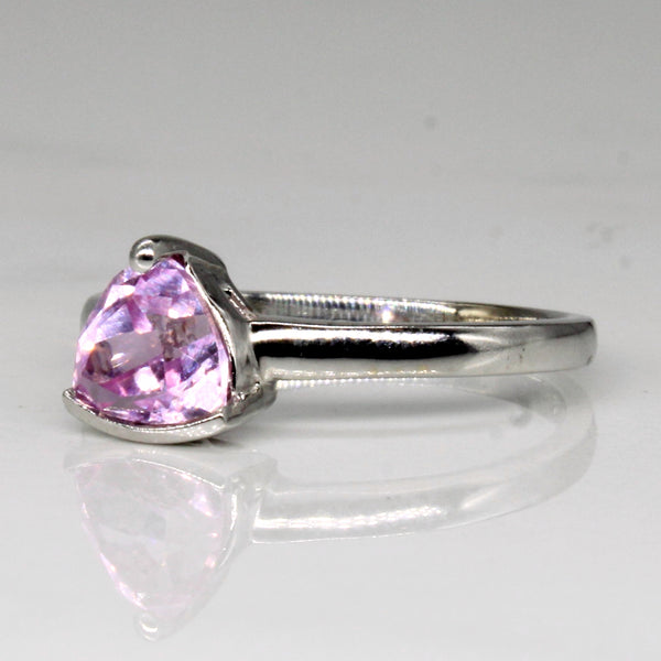 Synthetic Pink Sapphire Ring | 1.00ct | SZ 5.25 |