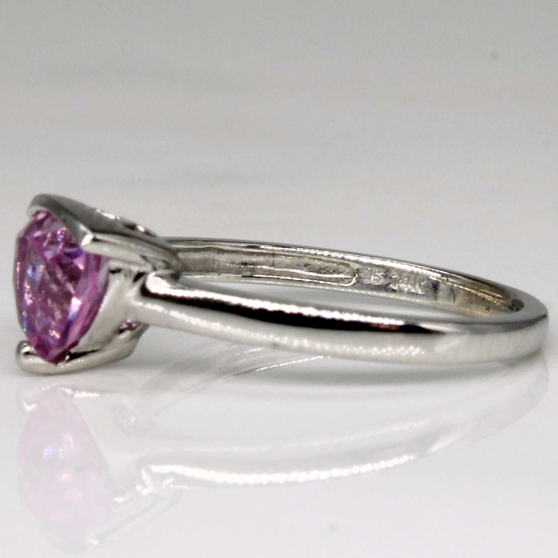 Synthetic Pink Sapphire Ring | 1.00ct | SZ 5.25 |