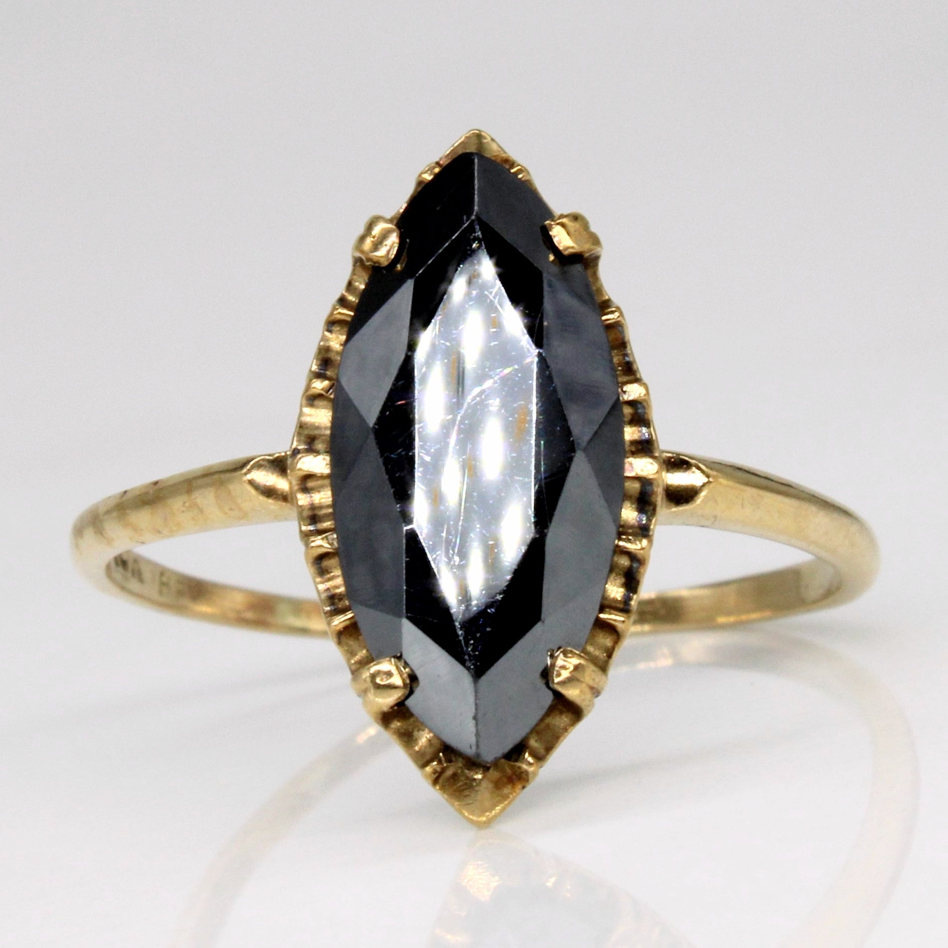 Hematite Cocktail Ring | 3.25ct | SZ 9.25 |