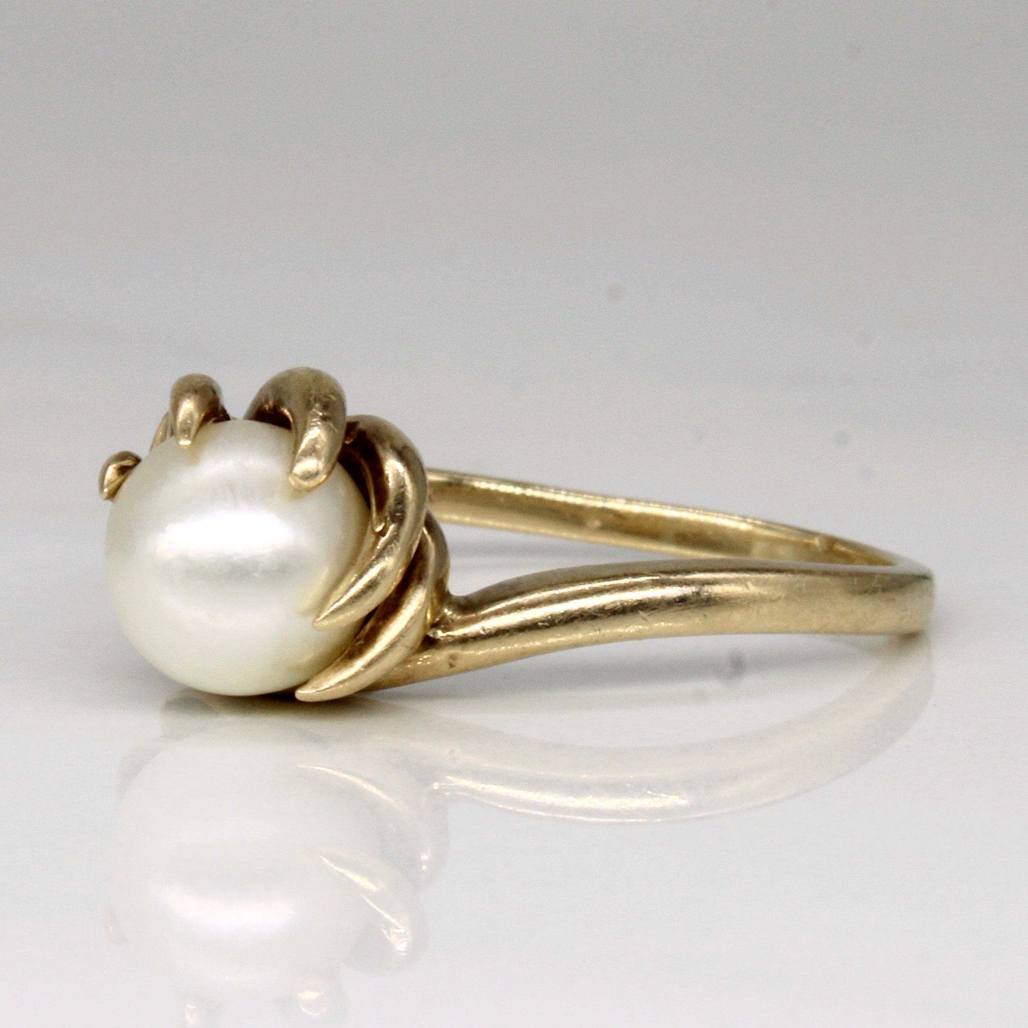 Pearl Cocktail Ring | SZ 8 |