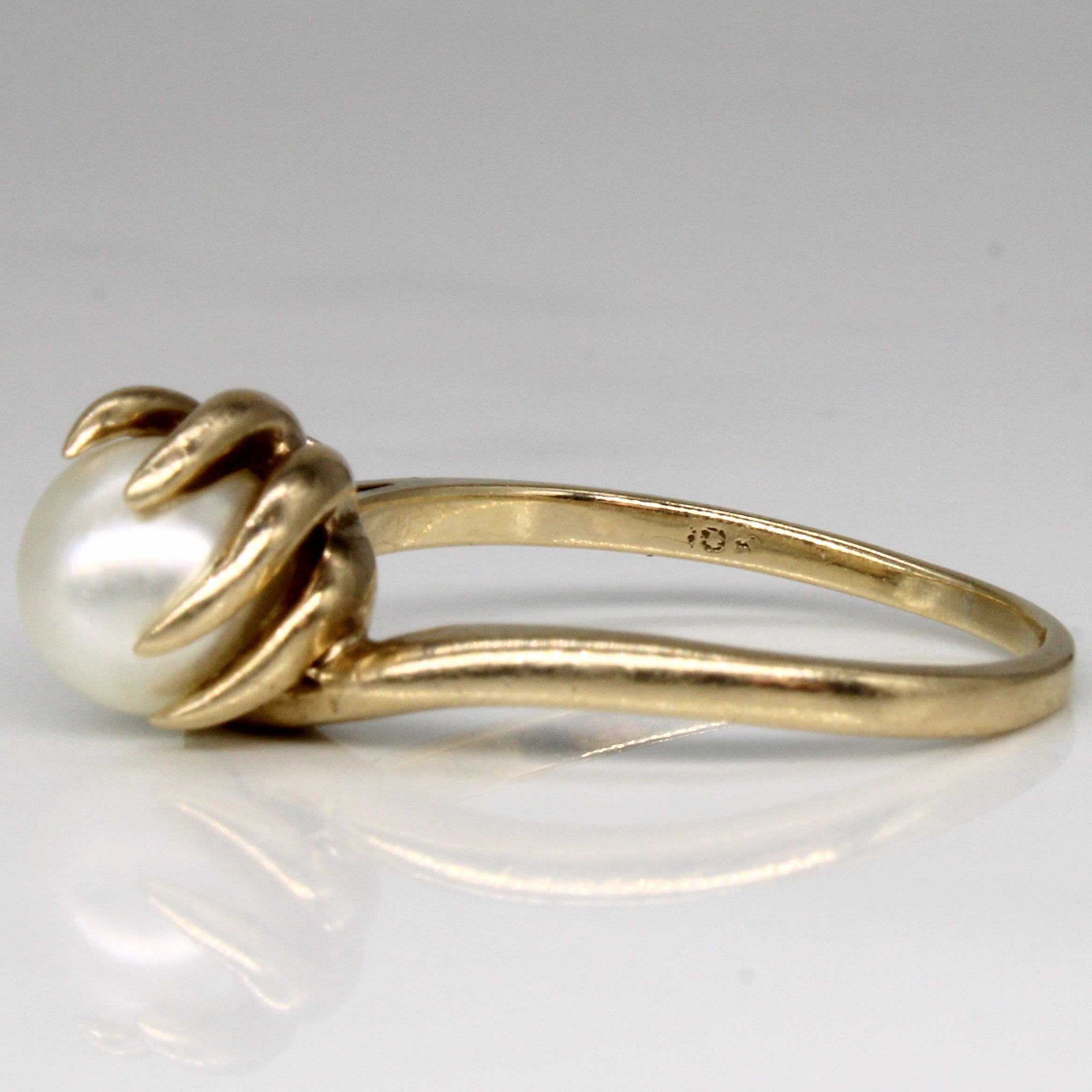 Pearl Cocktail Ring | SZ 8 |