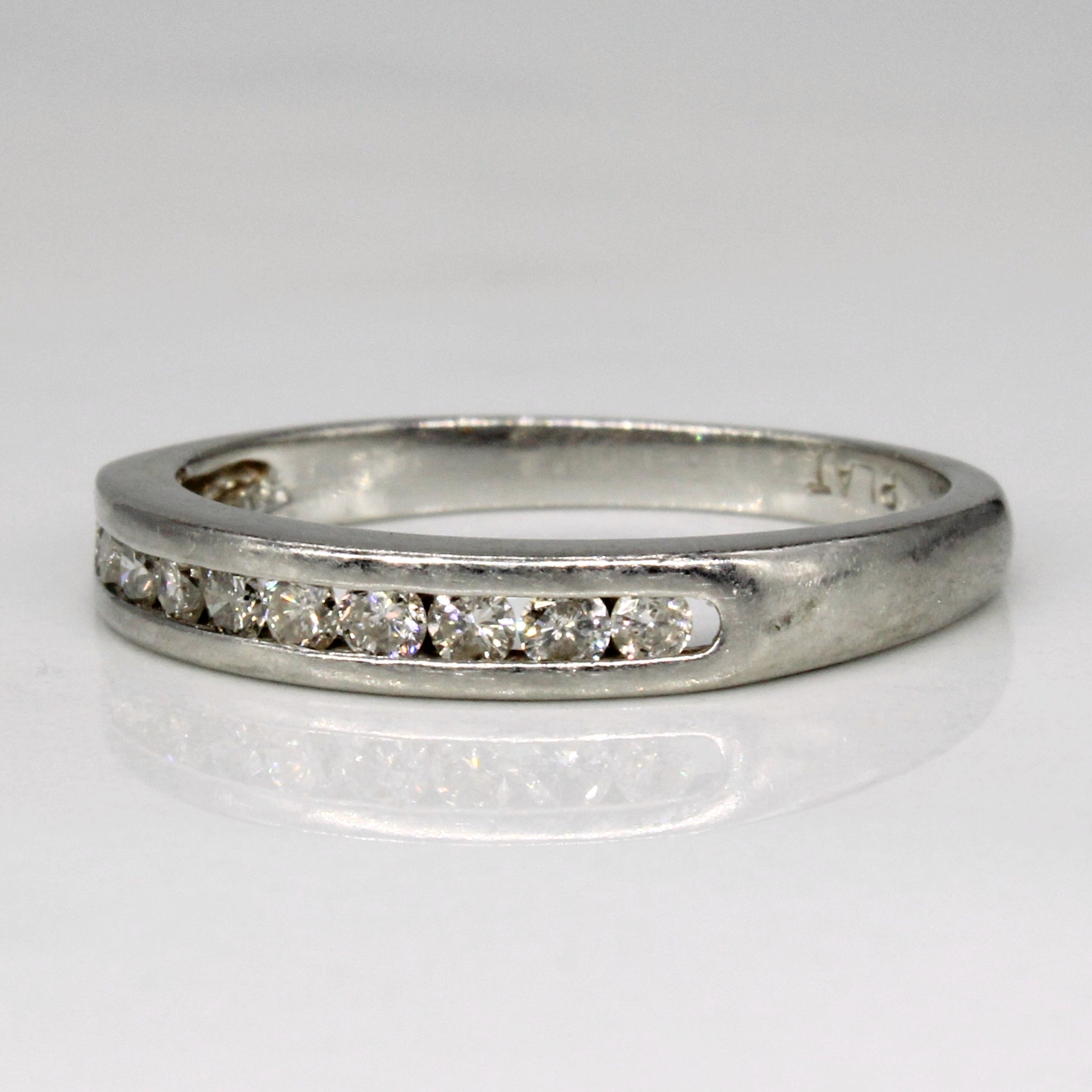 Channel Set Diamond Ring | 0.25ctw | SZ 6.25 |