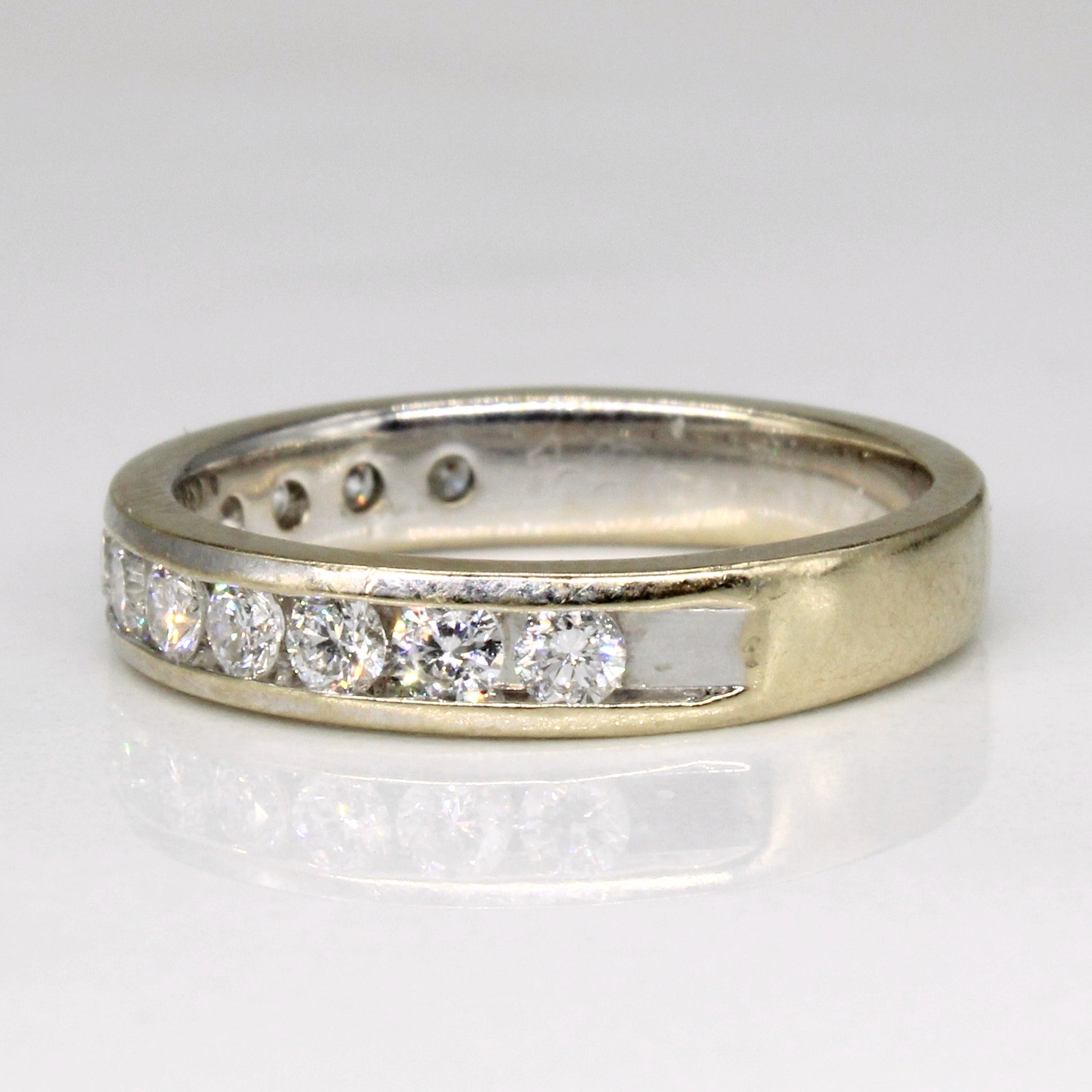 Channel Set Diamond Ring | 0.54ctw | SZ 4.75 |