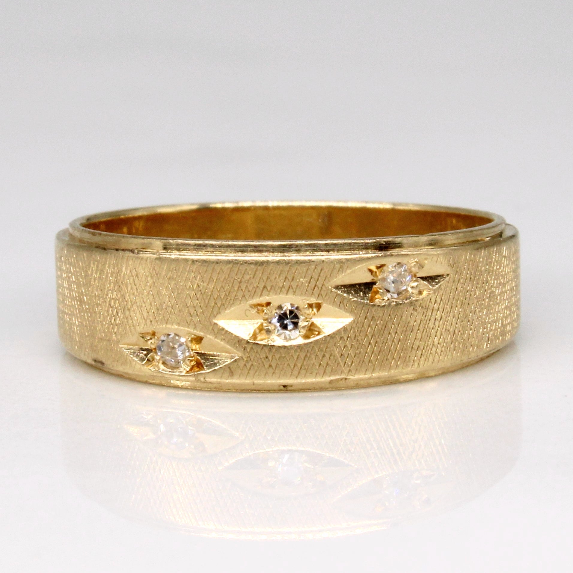 Diamond Waterfall Ring | 0.03ctw | SZ 5.5 |