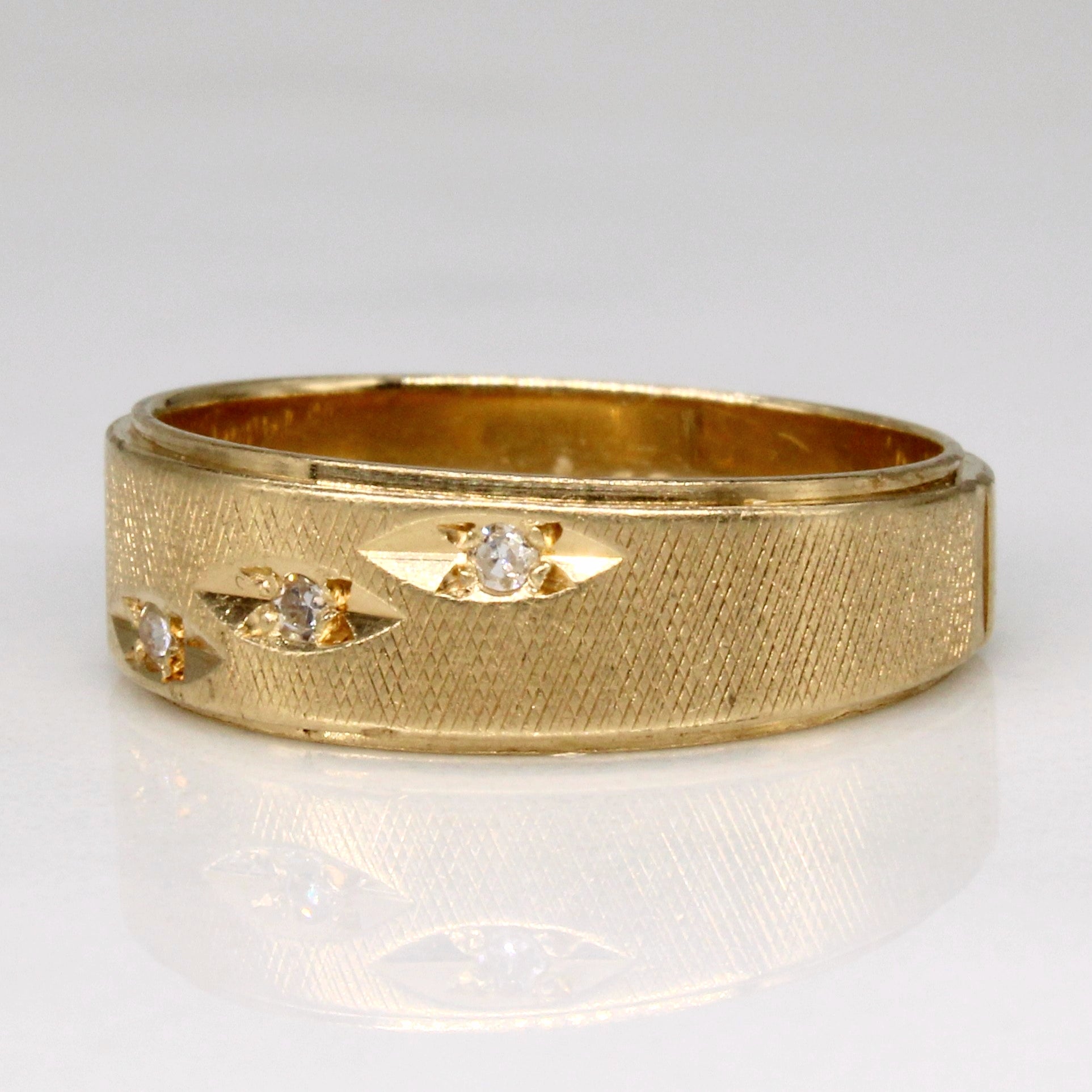 Diamond Waterfall Ring | 0.03ctw | SZ 5.5 |
